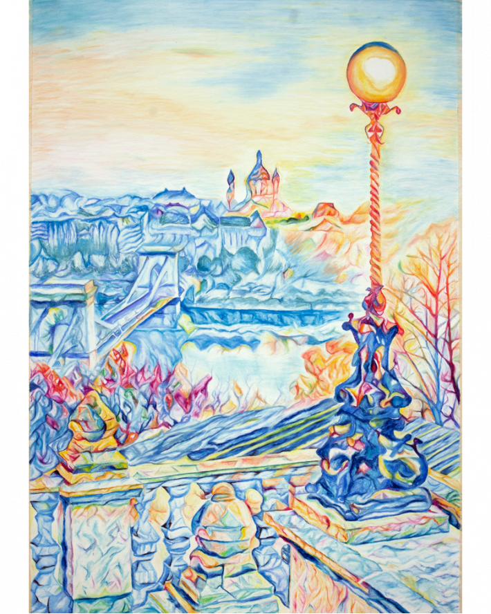 Chain Bridge Szécheny - Hand Embellished