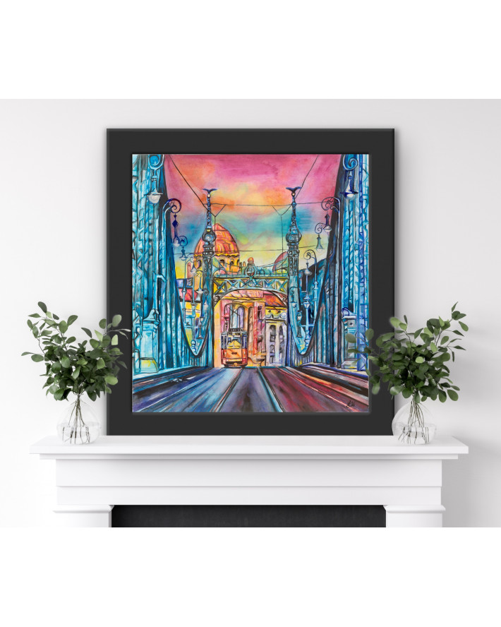 Liberty Bridge - Hand Embellished